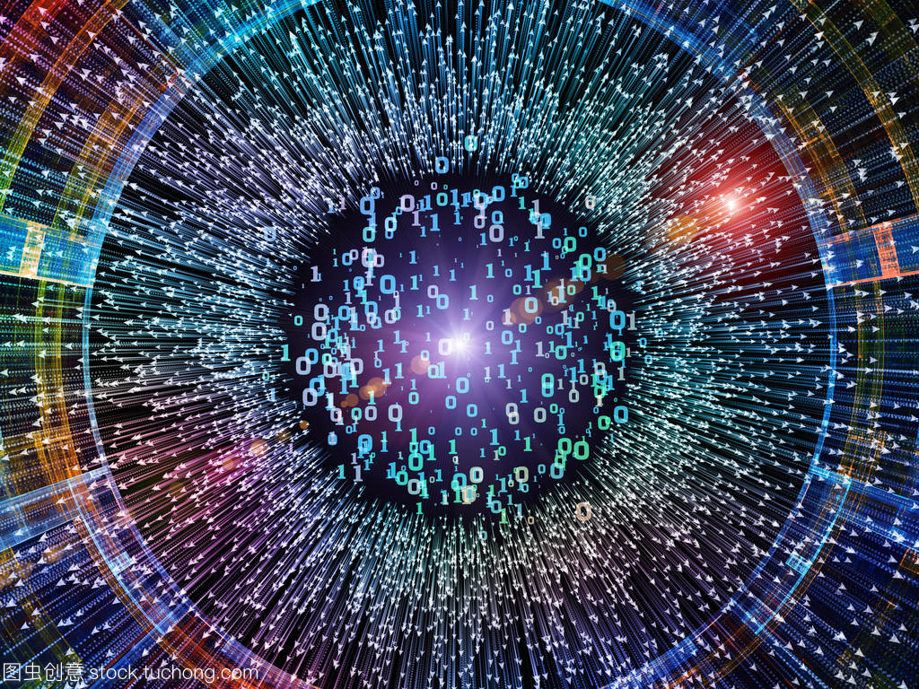 設(shè)計由數(shù)字系列。作為科學(xué)、信息技術(shù)和數(shù)學(xué)項目背景的數(shù)字和抽象元素的構(gòu)成